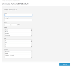 Magento CE: Advanced Search