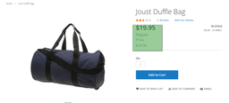 Special prices in Magento 2