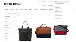 David Jones, auto-completion