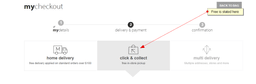 Myer delivery options
