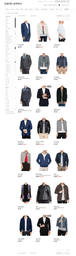 David Jones faceted search