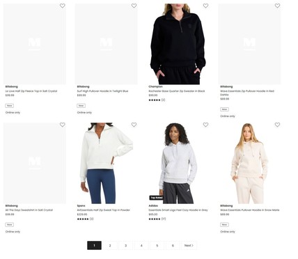 Social proof example image Myer reviews